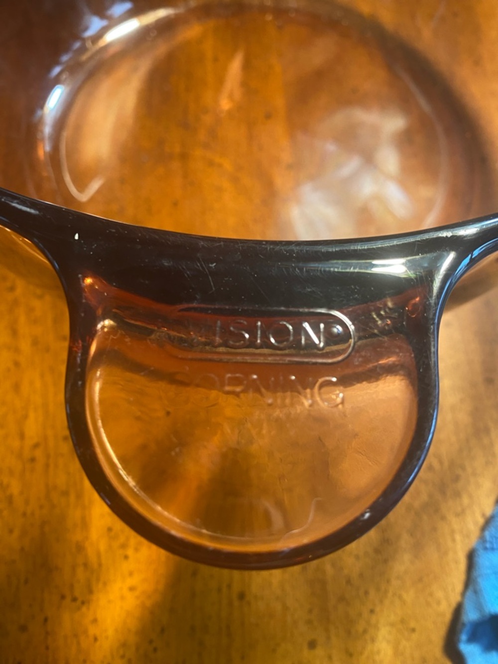 Corning Visions 4.5 Amber Glass Stock Pot - Picture 5 of 10